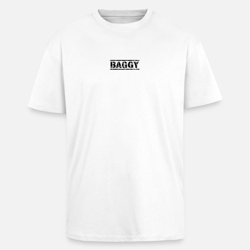 Ample - T-shirt unisexe oversize épais - blanc