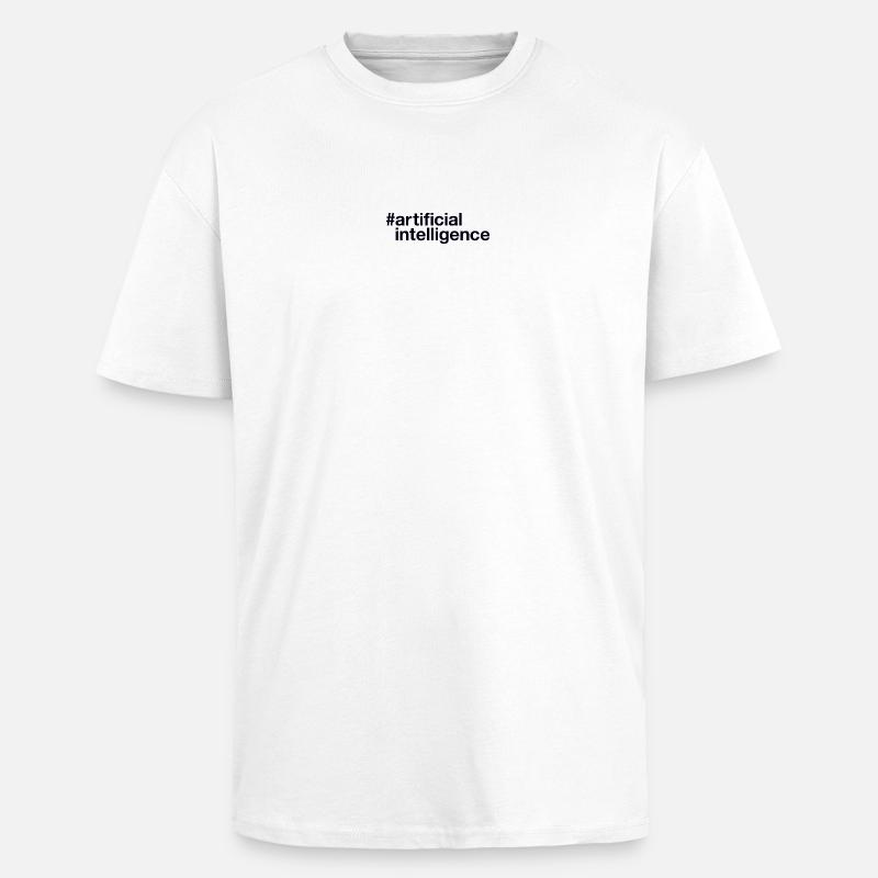 Artificial Intelligence Ki - Oversized Heavyweight Unisex T-Shirt - Weiß