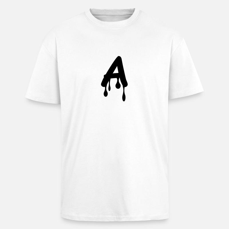 a_comic_graffiti - T-shirt unisexe oversize épais - blanc