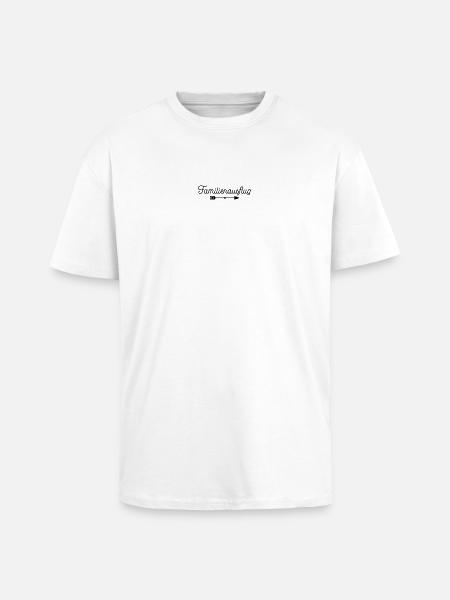 Familienausflug - Oversized Heavyweight Unisex T-Shirt - Weiß