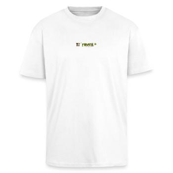 TI Punch La MARTINIQUE - T-shirt unisexe oversize épais - blanc - Devant - Alina (178cm) & Michal (187cm)