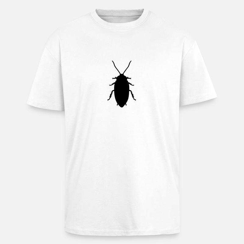 Kakerlake - Oversized Heavyweight Unisex T-Shirt - Weiß
