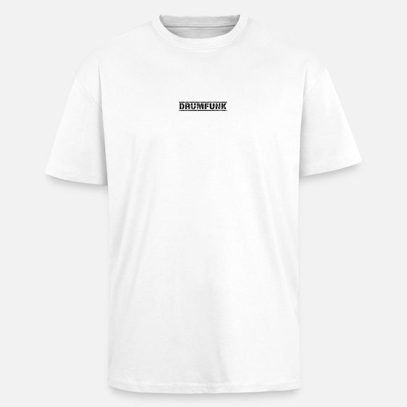 Drumfunk - Oversized Heavyweight Unisex T-Shirt - Weiß