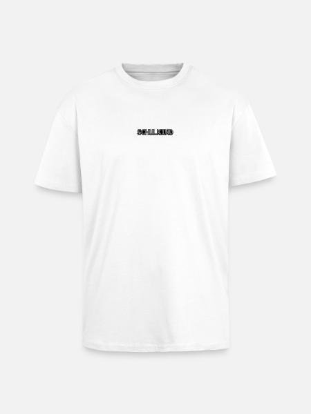 Schoolchild Pixel - Unisex Oversized Heavyweight T-shirt - white