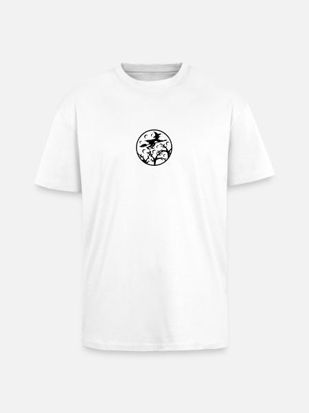 Witch Moon - Unisex Oversized Heavyweight T-shirt - white