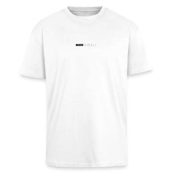 Biersexuell - Oversized Heavyweight Unisex T-Shirt - Weiß - Vorne - Alina (178cm) & Michal (187cm)