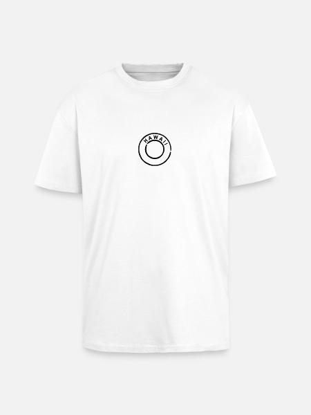 Hawaii - Unisex Oversized Heavyweight T-shirt - white
