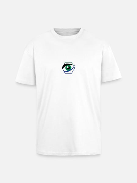 Auge 7d Augenarzt - Oversized Heavyweight Unisex T-Shirt - Weiß