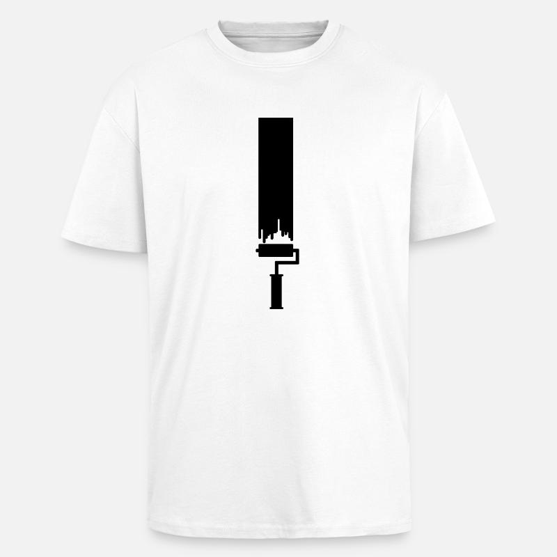 painter - Unisex Oversized Heavyweight T-shirt - white