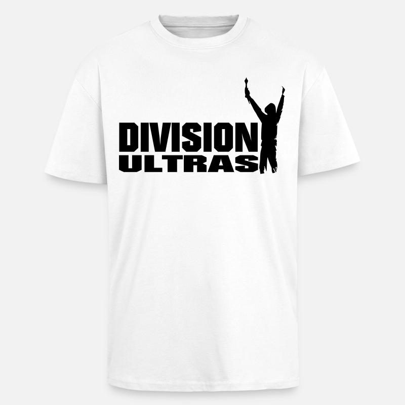 Ultras Hooligans Division - Oversized Heavyweight Unisex T-Shirt - Weiß