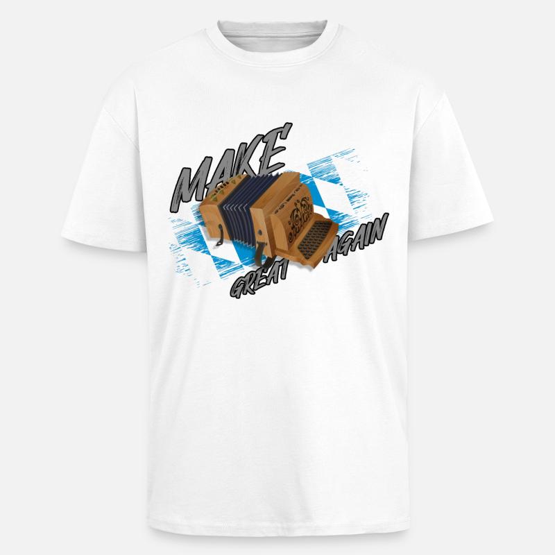 Make Ziach GREAT AGAIN | ZiachON! - Oversized Heavyweight Unisex T-Shirt - Weiß