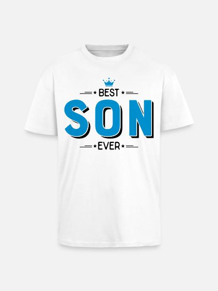 Best son - Unisex Oversized Heavyweight T-shirt - white