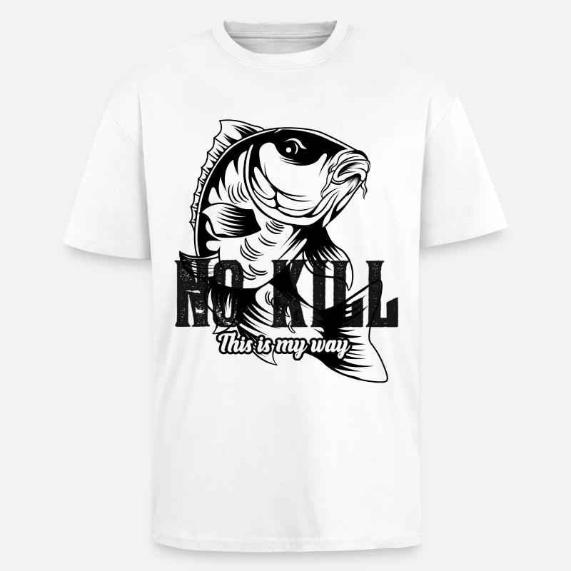 Carpe - no kill 2022 - Unisex Oversized Heavyweight T-shirt - white