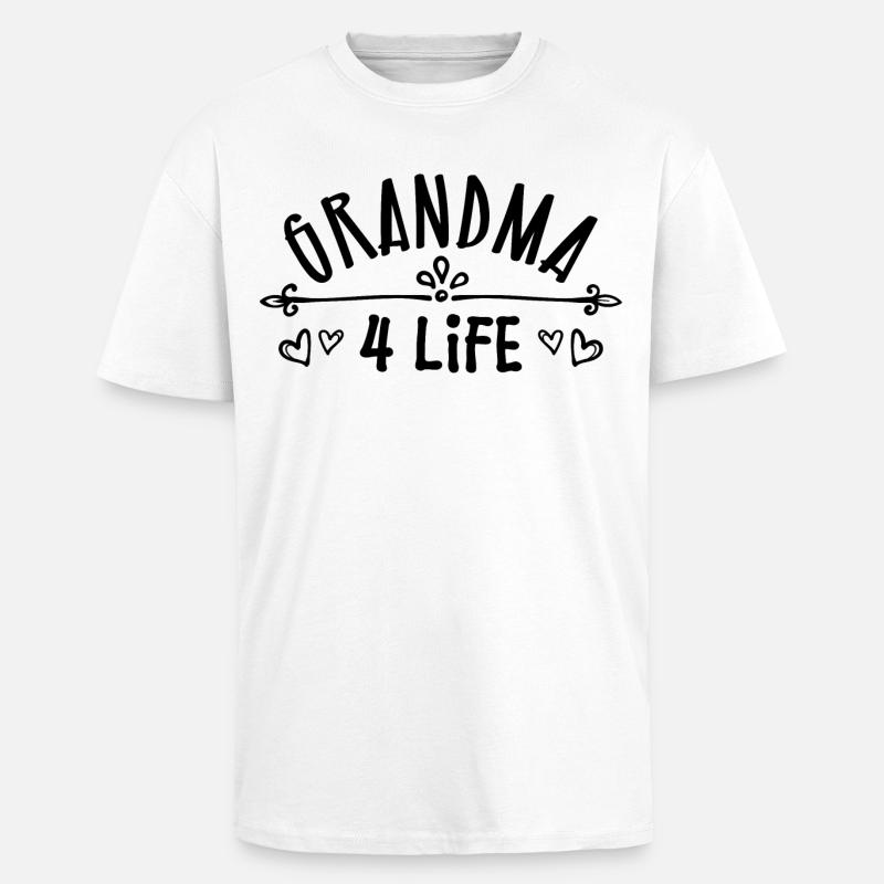 Gratuliere Oma Großmutter Statement Rentnerin - Oversized Heavyweight Unisex T-Shirt - Weiß