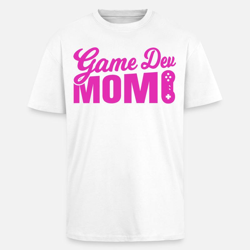 Game Developer Mother - Unisex Oversized Heavyweight T-shirt - white