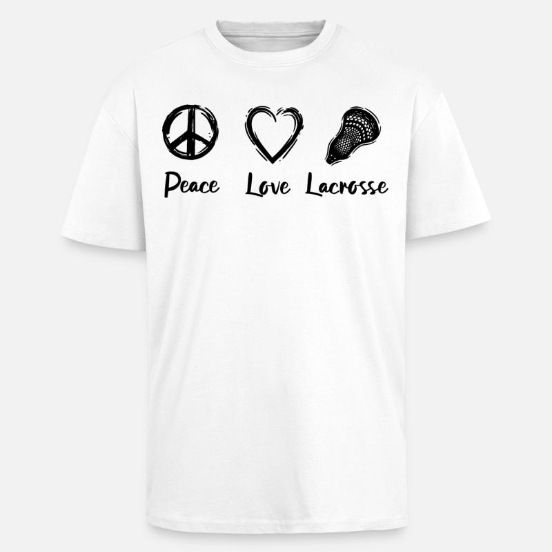 Routine de crosse - T-shirt unisexe oversize épais - blanc