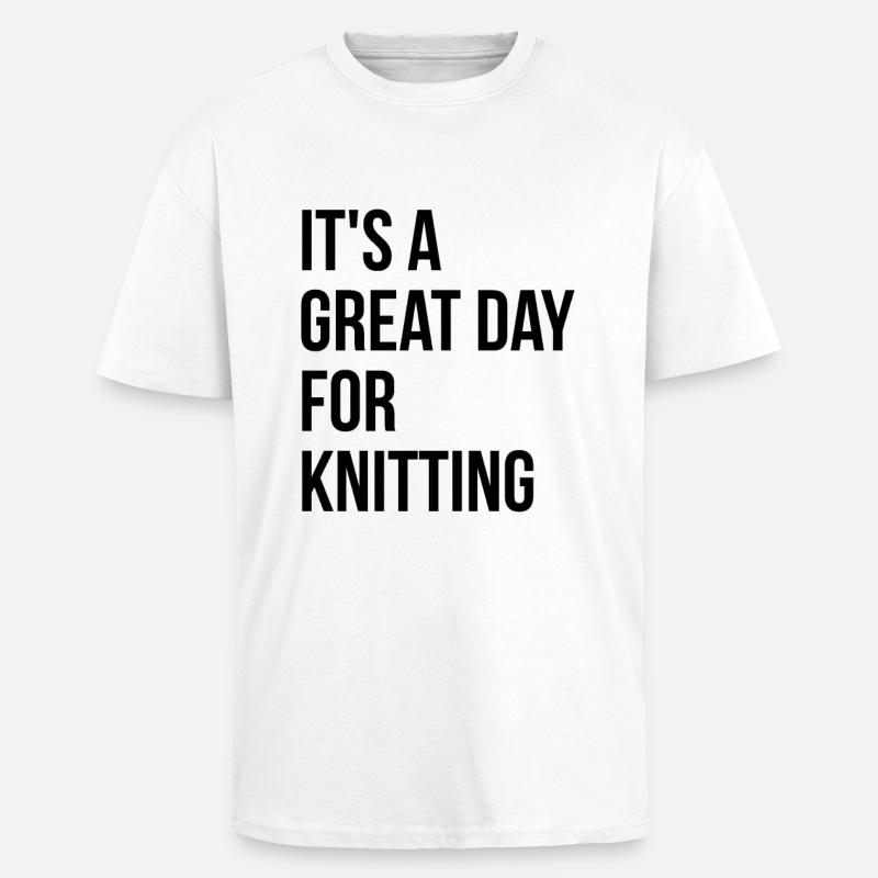 strikning - Unisex oversized heavyweight t-shirt - hvid