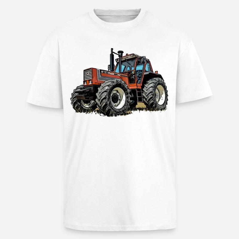 Ackerbeast 100 - Oversized Heavyweight Unisex T-Shirt - Weiß