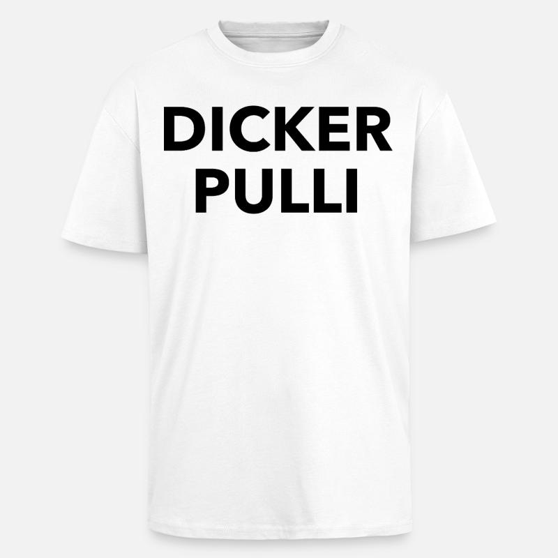 Dicker Pulli - Oversized Heavyweight Unisex T-Shirt - Weiß