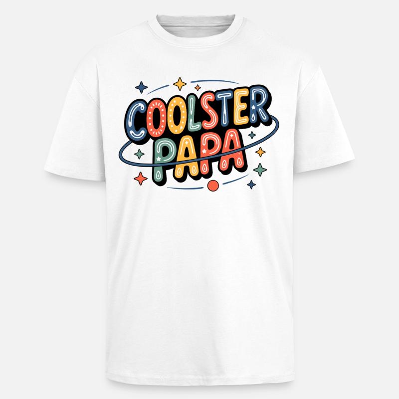 Coolster Dada Neonfarben - Oversized Heavyweight Unisex T-Shirt - Weiß