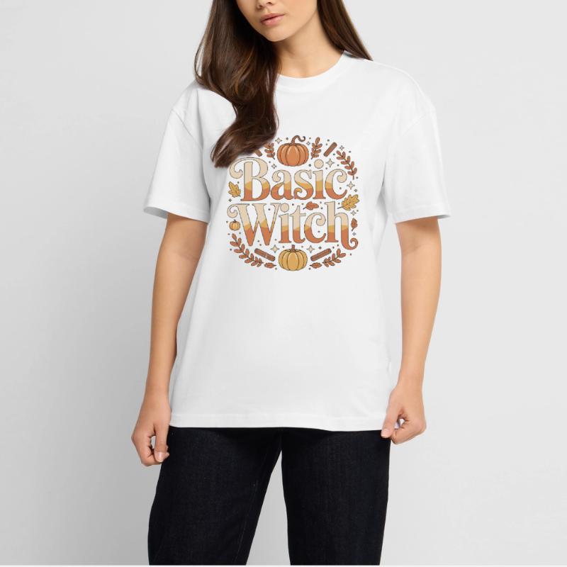 Witchcraft Basic Witch Enchanted Tarot Reading Unisex Oversized Heavyweight T-shirt