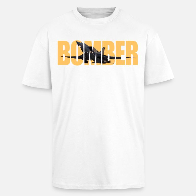 Bomber Tu-22 M3 - Unisex Oversized Heavyweight T-shirt - white