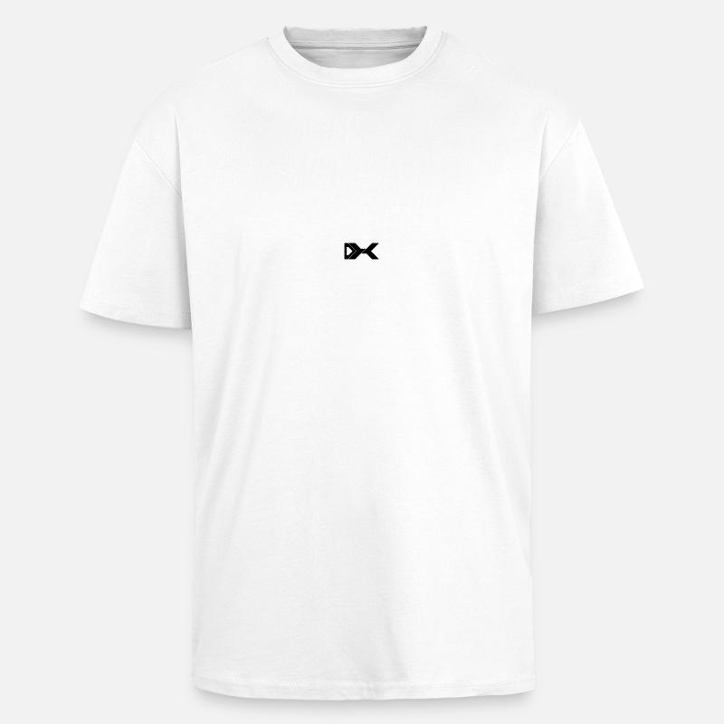 Duxier Logo - T-shirt unisexe oversize épais - blanc