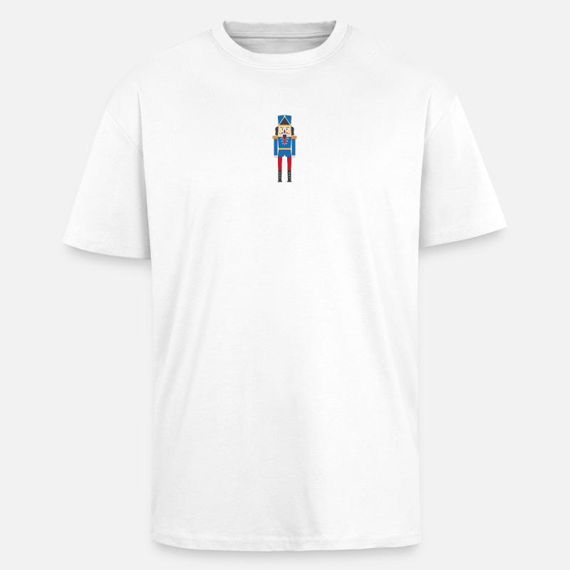 Nutcracker - Unisex Oversized Heavyweight T-shirt - white