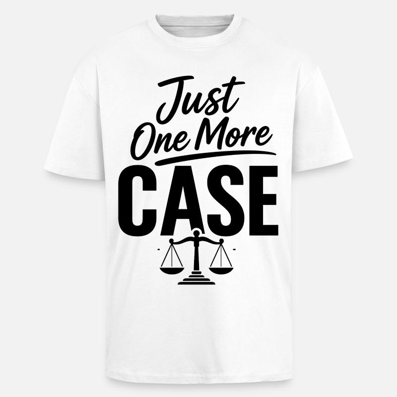 Nur noch ein Anwalt - Oversized Heavyweight Unisex T-Shirt - Weiß