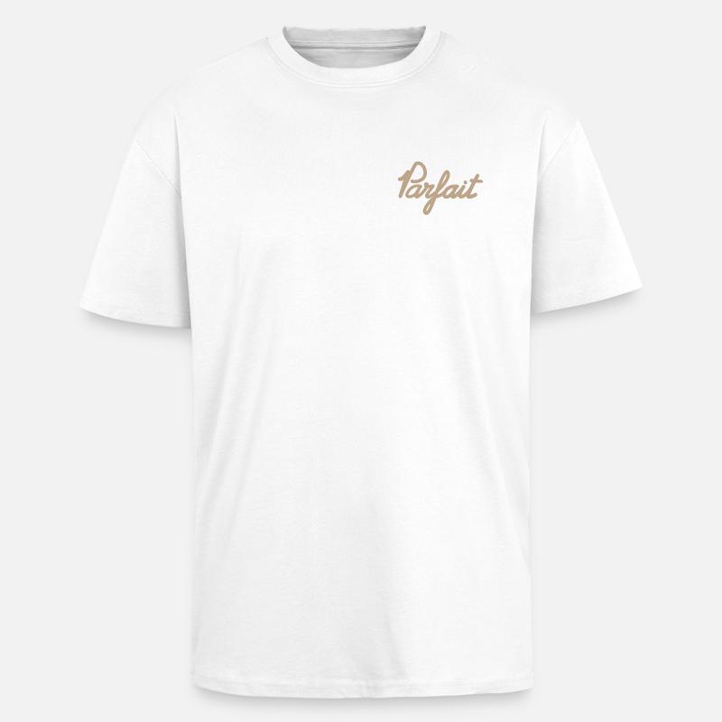 Parfait – Simplement vous - T-shirt unisexe oversize épais - blanc
