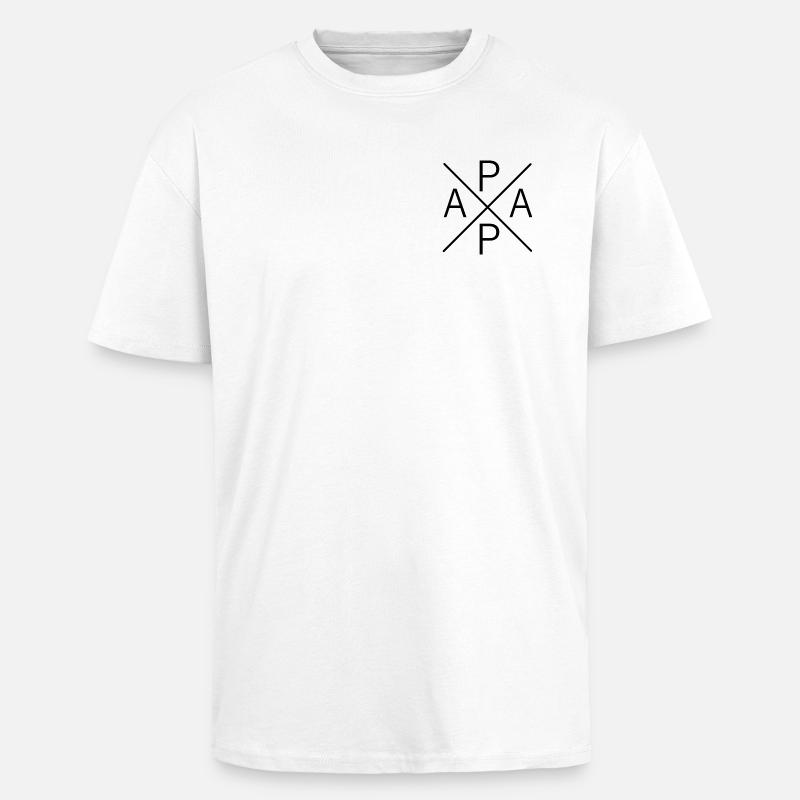 Werdender Papa - Oversized Heavyweight Unisex T-Shirt - Weiß