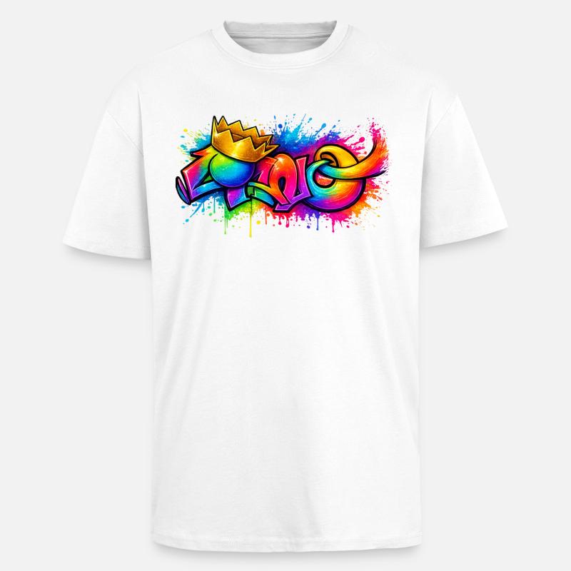 Cano - Oversized Heavyweight Unisex T-Shirt - Weiß