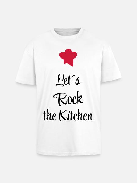 cooking - Unisex Oversized Heavyweight T-shirt - white