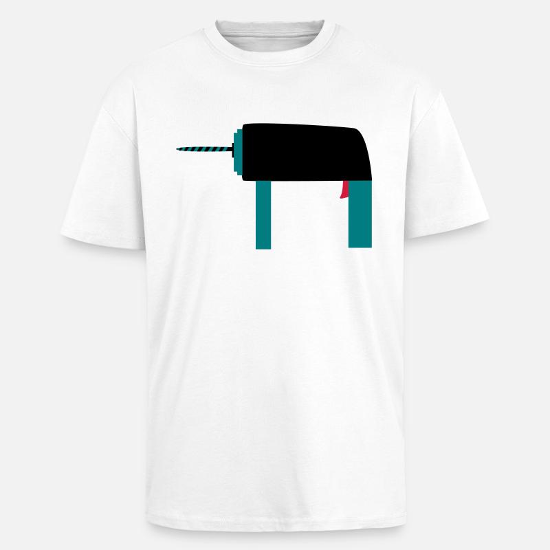 Forets outil cadeau idée d’artisan Hobby - T-shirt unisexe oversize épais - blanc