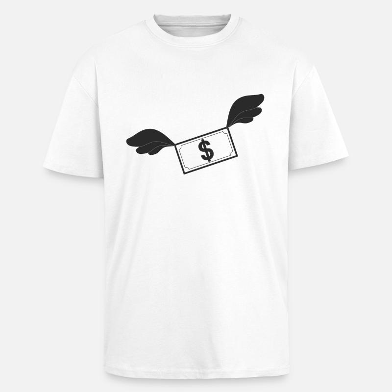 Die Box wird dir Flügel hinzufügen! - Oversized Heavyweight Unisex T-Shirt - Weiß