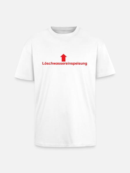 loeschwasser - Oversized Heavyweight Unisex T-Shirt - Weiß