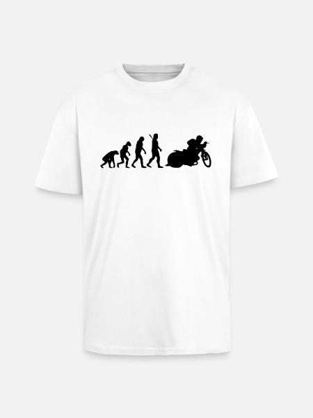 Speedway - Oversized Heavyweight Unisex T-Shirt - Weiß