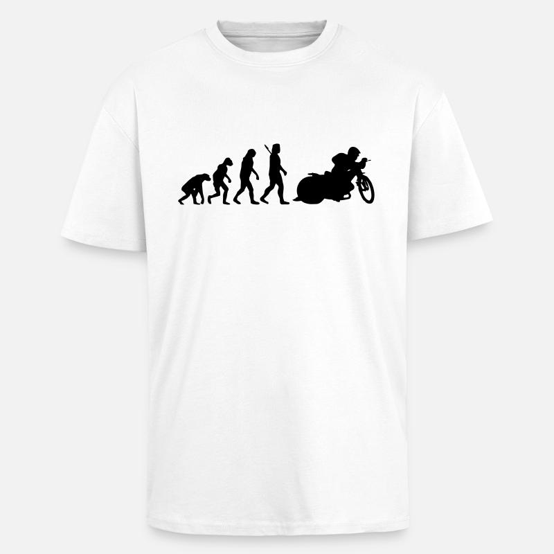 Speedway - T-shirt unisexe oversize épais - blanc