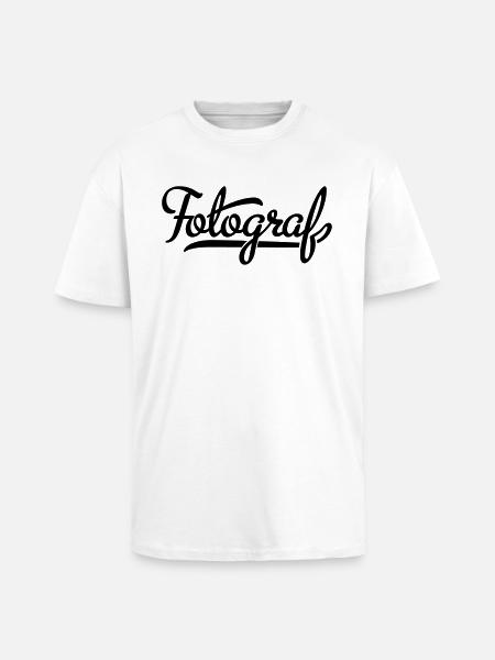 Fotograf - Oversized Heavyweight Unisex T-Shirt - Weiß