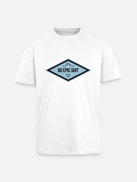 DO EPIC SHIT - Oversized Heavyweight Unisex T-Shirt - Weiß