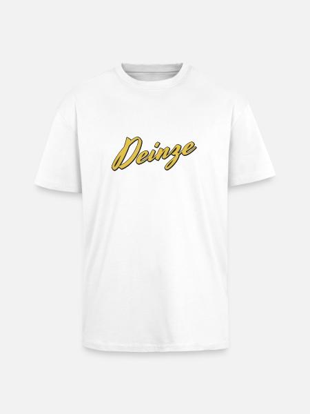 Deinze - T-shirt unisexe oversize épais - blanc