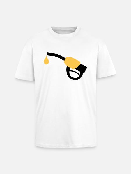 Zapfhahn - Oversized Heavyweight Unisex T-Shirt - Weiß
