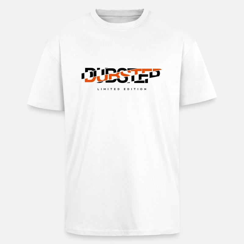 dubstep LE - Oversized Heavyweight Unisex T-Shirt - Weiß