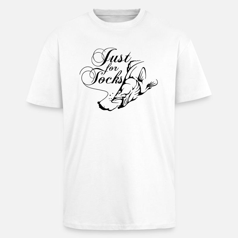 Just for tocks - Oversized Heavyweight Unisex T-Shirt - Weiß
