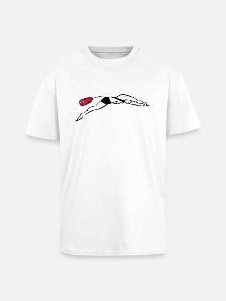 Lifeguard - T-shirt unisexe oversize épais - blanc