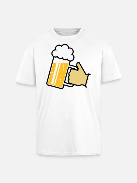 XGruß from Bavaria (L3) - Unisex Oversized Heavyweight T-shirt - white