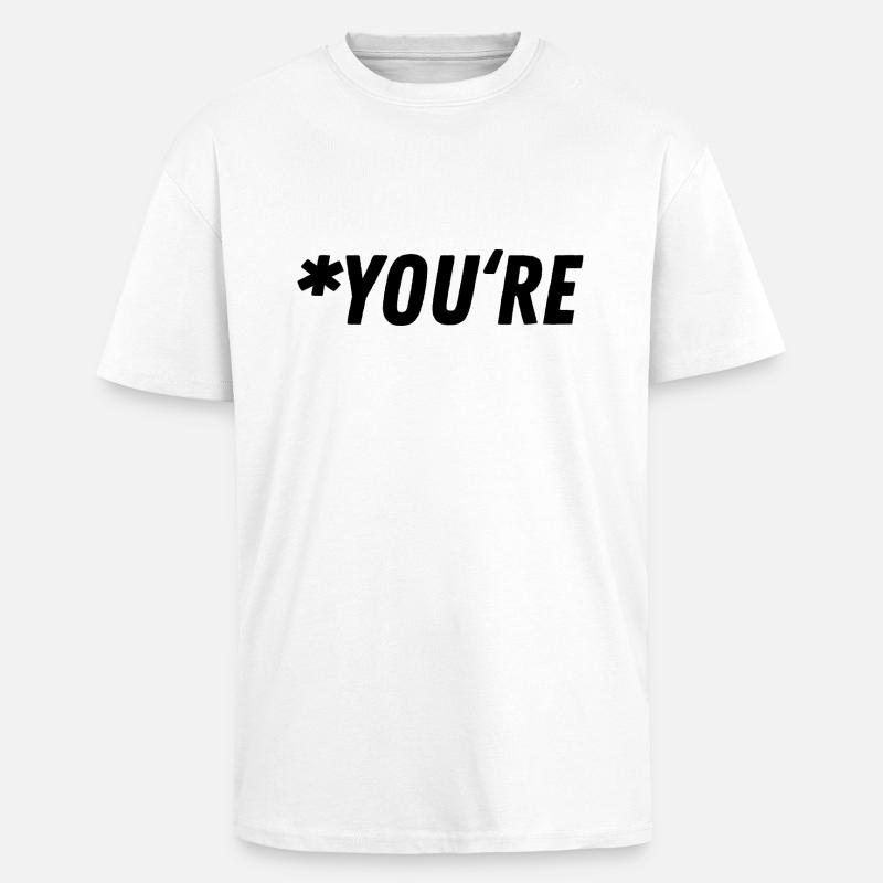 Grammar Grammar Gift Gift Idea - Unisex Oversized Heavyweight T-shirt - white