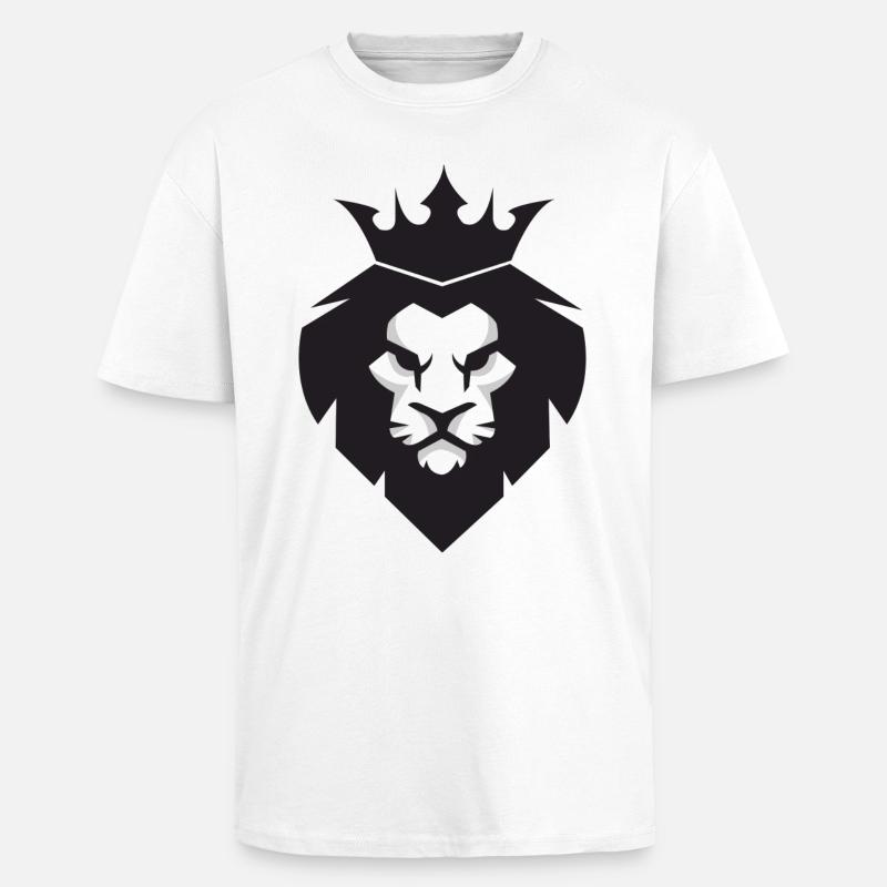 DER PRINZ - Oversized Heavyweight Unisex T-Shirt - Weiß