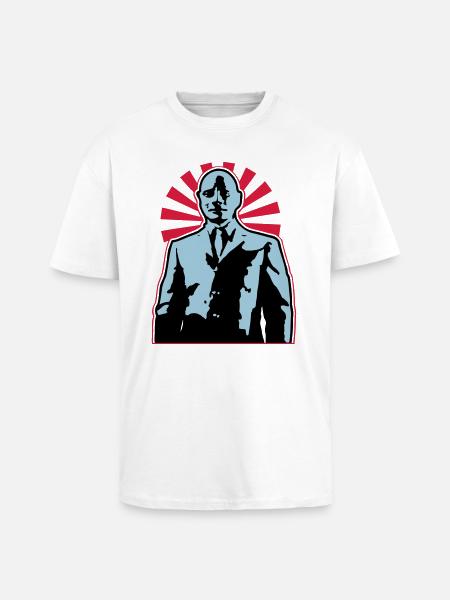 fantomas - T-shirt unisexe oversize épais - blanc