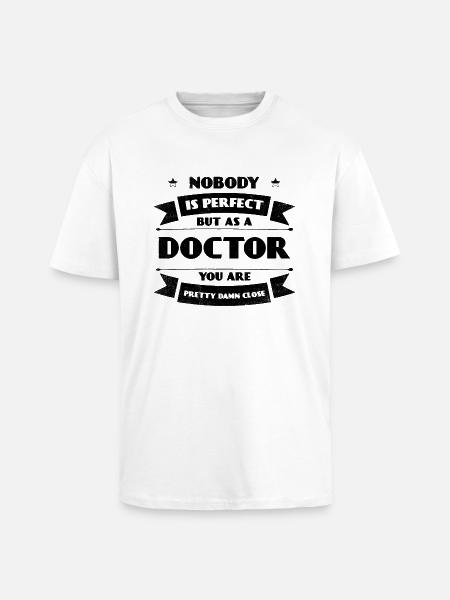 Perfekt Doctor Doctor Hospital redningskrans - Unisex oversized heavyweight t-shirt - hvid